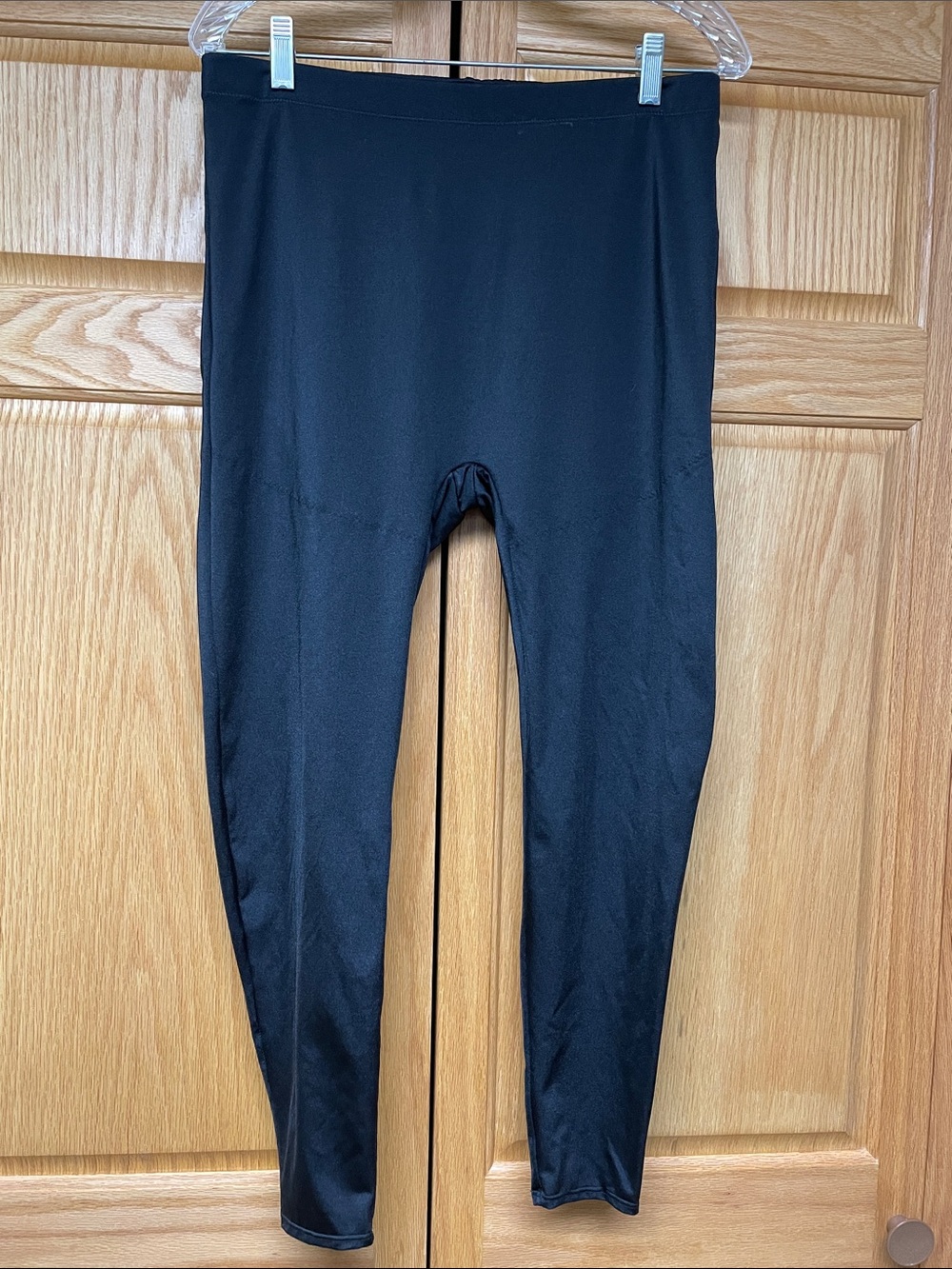 YITTY Blue and Black High-Waist Leggings - Size XXL